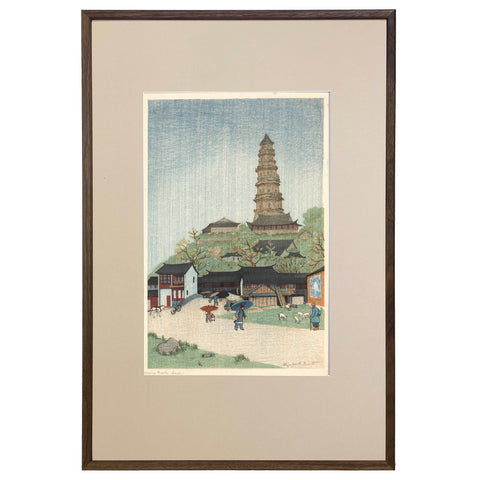 Elizabeth Keith, "Leaning Pagoda, Soochow"