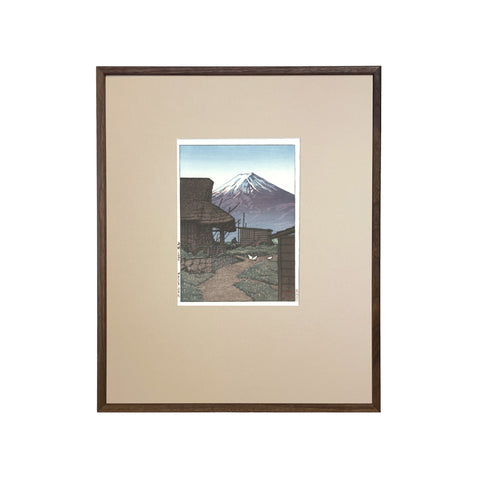 Hasui Kawase, "Mount Fuji from Funatsu"