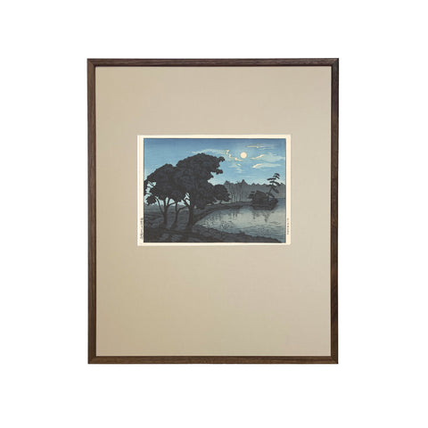 Koyama Senkai, "Moonlit Lake"