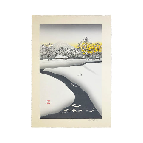 Shufu Miyamoto, "Winter Scene"
