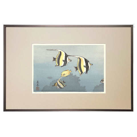Toshi Yoshida, "Hawaiian Fishes A" (PS)