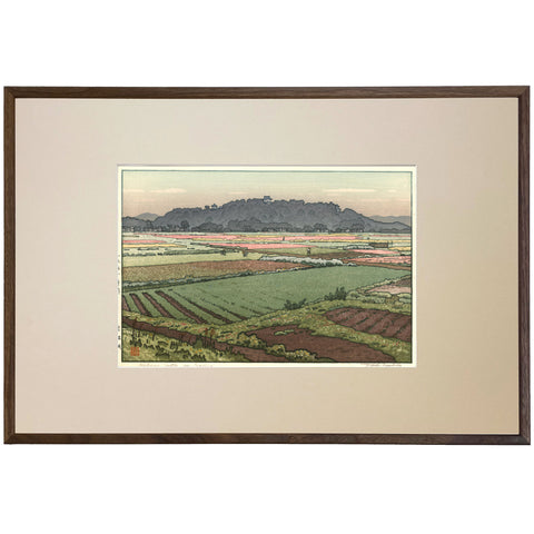 Toshi Yoshida, "Rice Field in Suizu" (PS)