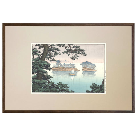 Tsuchiya Koitsu, "Spring Rain at Matsushima"