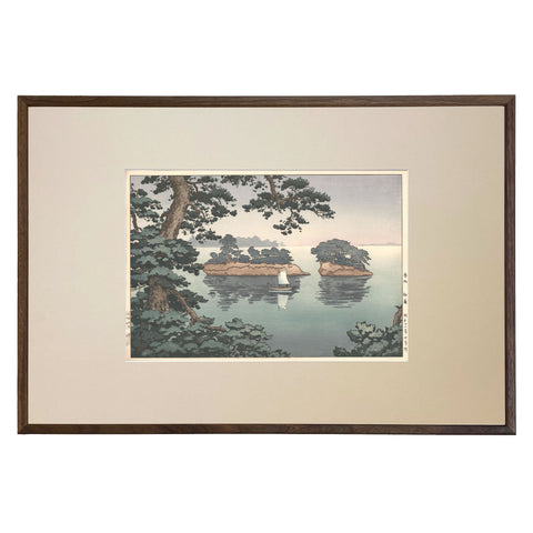 Tsuchiya Koitsu, "Spring Rain at Matsushima"