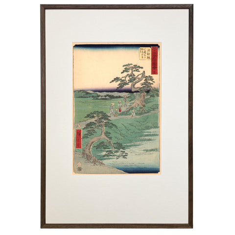 Utagawa (Ando) Hiroshige, "Station 39: Chiryu"