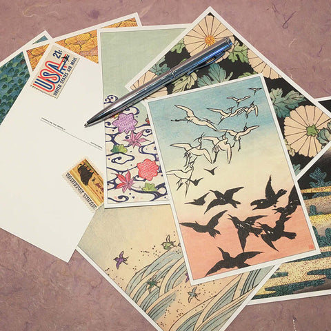 Japanese Designs Postcards