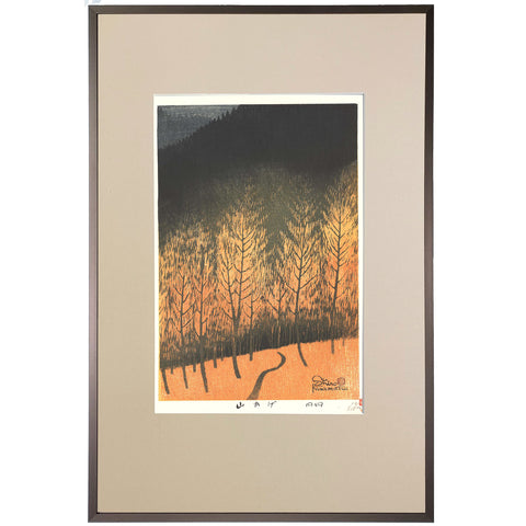 Shiro Kasamatsu, "Mountain Shadow, Yamakage"