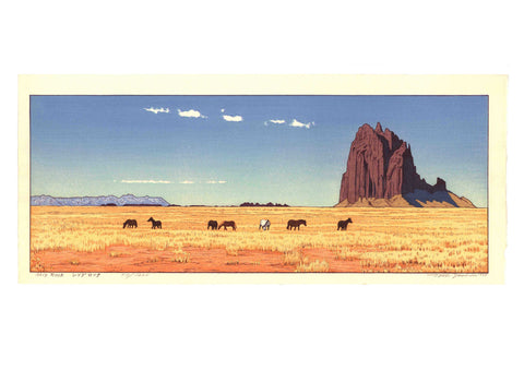 Toshi Yoshida "Shiprock"