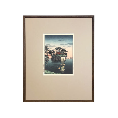 Tsuchiya Koitsu, "Godaido Shrine, Matsushima"