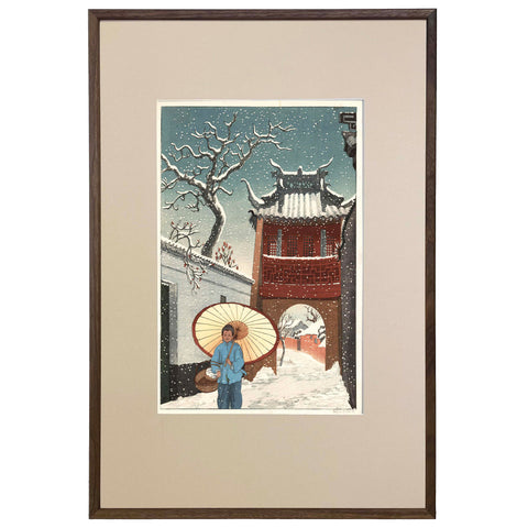 Elizabeth Keith, "Temple in Snow"