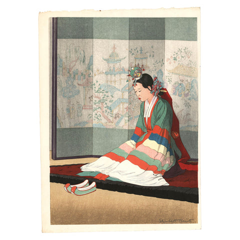 Elizabeth Keith, "Korean Bride"