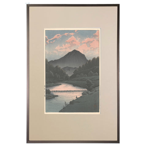 Hasui Kawase, "Kamagadake, Hida"