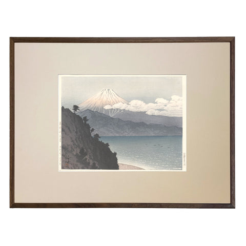 Hasui Kawase, "Mount Fuji from Satta Pass"