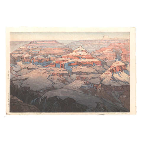 Hiroshi Yoshida, "Grand Canyon"