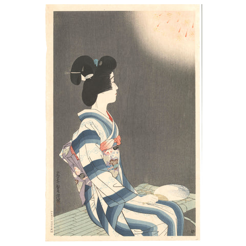 Ito Shinsui, "Fireworks"