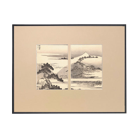 Katsushika Hokusai, "Fuji from Snake-Chasing Swamp"
