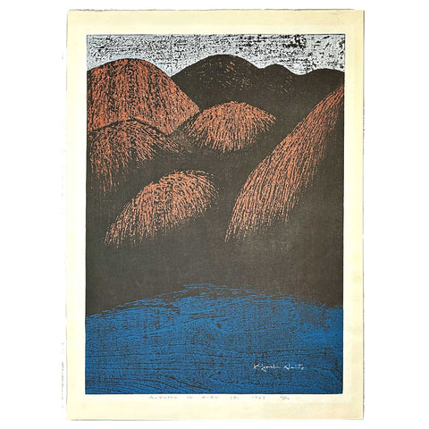 Kiyoshi Saito, "Autumn in Aizu (B)"