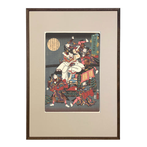 Utagawa Kunisada II, "No. 10: Life of Buddha"
