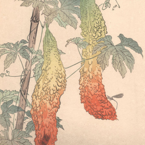 Ogata Gekko, "Gourd and Wasp"