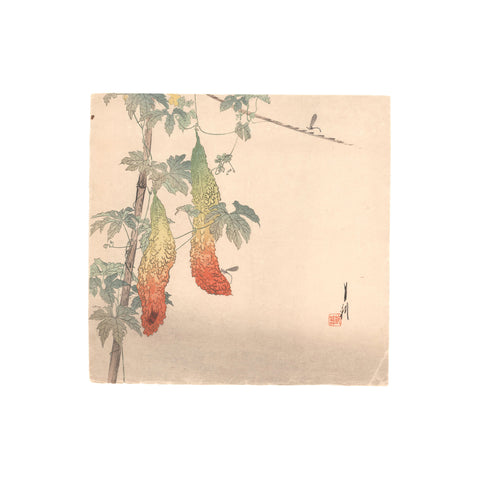Ogata Gekko, "Gourd and Wasp"