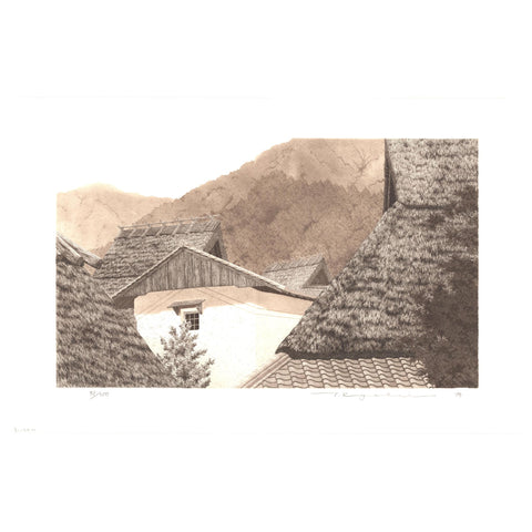 Tanaka Ryohei, "Miyama Roofs, No. 2"