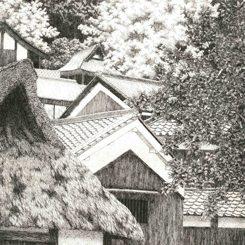 Tanaka Ryohei, "Spring Village No. 2"
