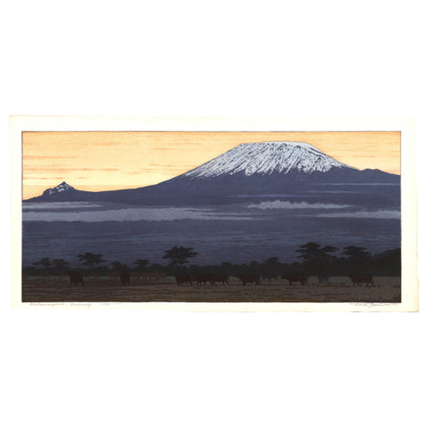 Toshi Yoshida, "Kilimanjaro, Evening"