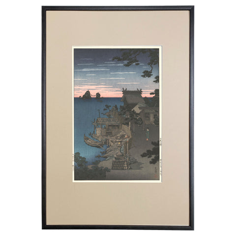 Tsuchiya Koitsu, "Village Near Futamigaura"