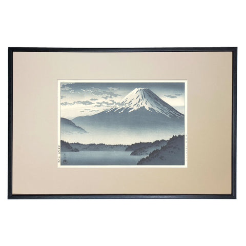 Tsuchiya Koitsu, "Lake Motosu (Aizuri)"