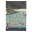 Utagawa Yoshiiku, "Minamoto no Yoritomo Crosses the Uji River"