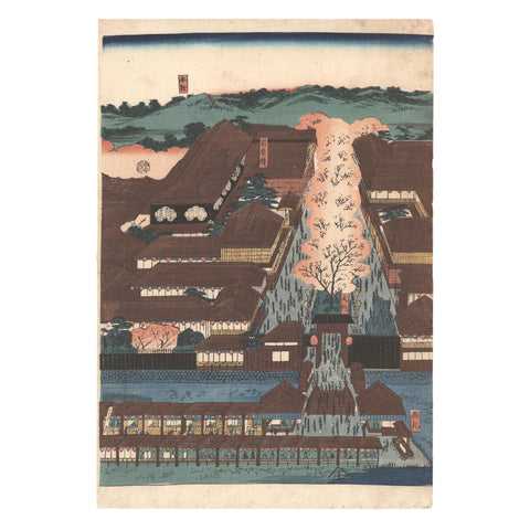 Utagawa Yoshitora, "View of Miyozaki District in Yokohama"