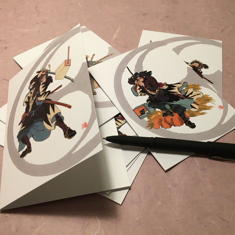 The 47 Ronin Greeting Cards