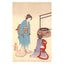Toyohara Chikanobu, "Decorating Hanging Scrolls"