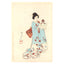 Toyohara Chikanobu, "Tokugawa Ladies, Goldfish"