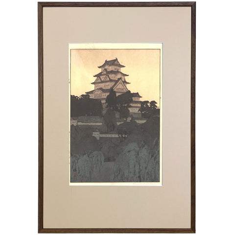 Hiroshi Yoshida, "Himeji Castle"