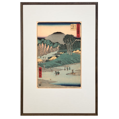 Utagawa (Ando) Hiroshige, "Station 26: Kakegawa"