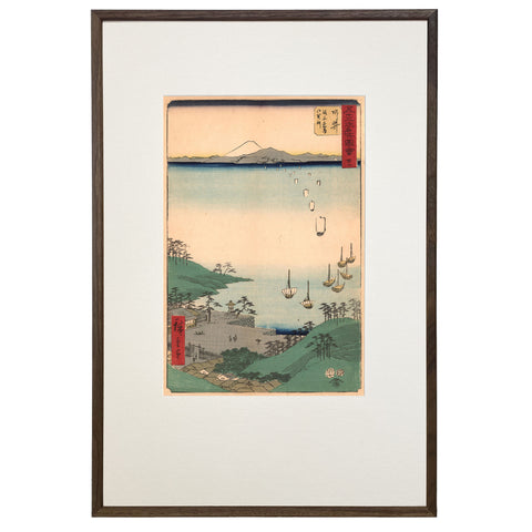 Utagawa (Ando) Hiroshige, "Station 31: Arai"