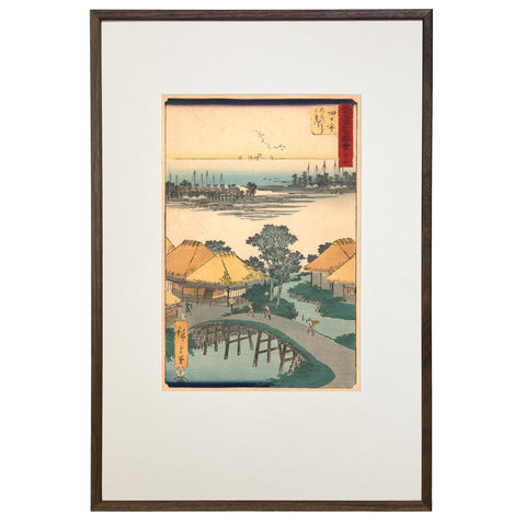Utagawa (Ando) Hiroshige, "Station 43: Yokkaichi"