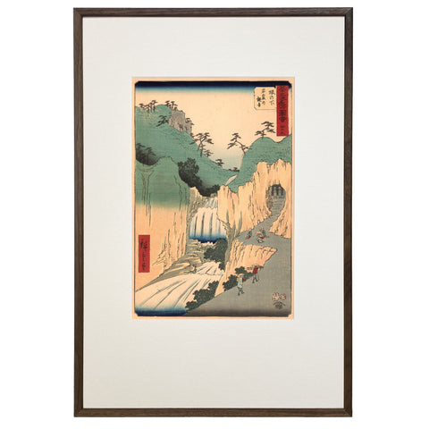 Utagawa (Ando) Hiroshige, "Station 48: Sakanoshita"