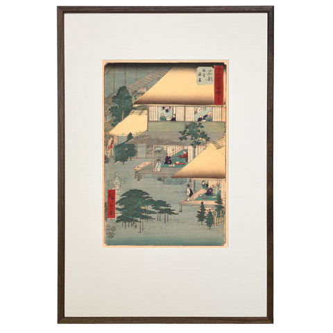 Utagawa (Ando) Hiroshige, "Station 51: Ishibe"