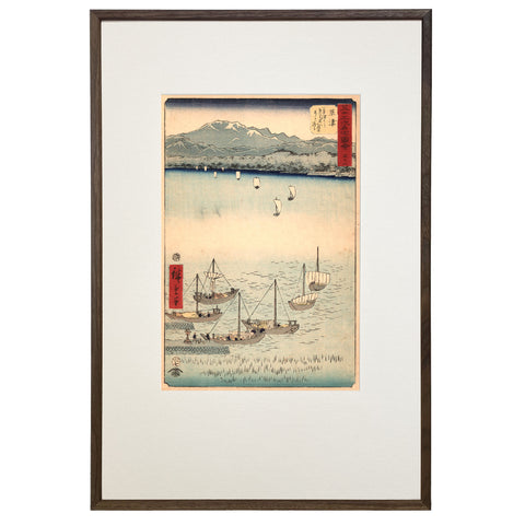 Utagawa (Ando) Hiroshige, "Station 52: Kusatsu"