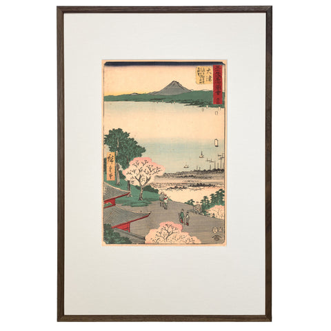 Utagawa (Ando) Hiroshige, "Station 53: Otsu"