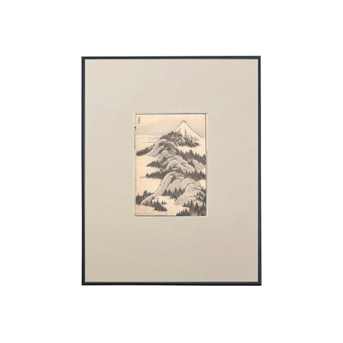Katsushika Hokusai, "Mountains Upon Mountains"