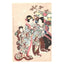 Utagawa Kokunimasa, "Flower Cart"