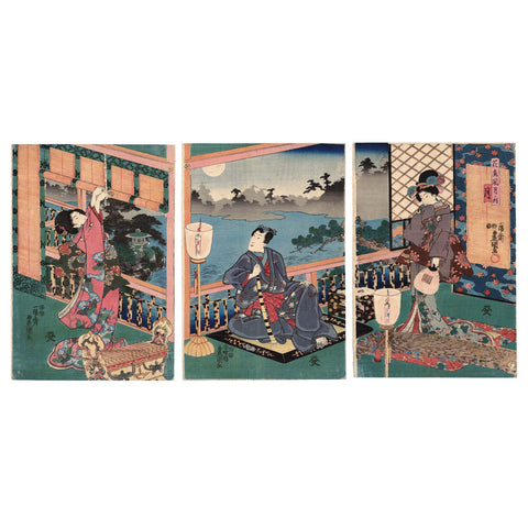 Utagawa Toyokuni III, "Moon (Tsuki)"