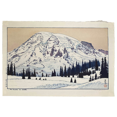 Toshi Yoshida, "Mount Rainier" (PS)