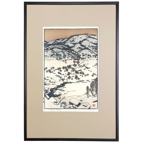 Toshi Yoshida, "Snow Country"