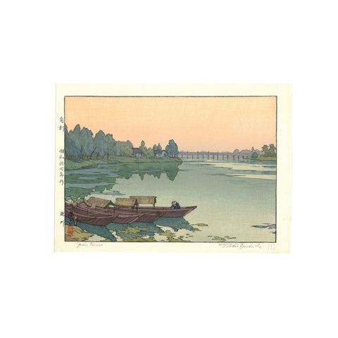 Toshi Yoshida, "Yodo River" (RS)