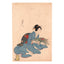 Toyohara Chikanobu, "Ikebana, Flower Arranging"