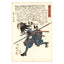 Utagawa Kuniyoshi, "Senzaki Yagoro Noriyasu," 47 Ronin